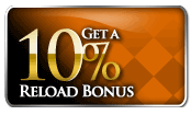 Bookmaker 10% Reload Bonus